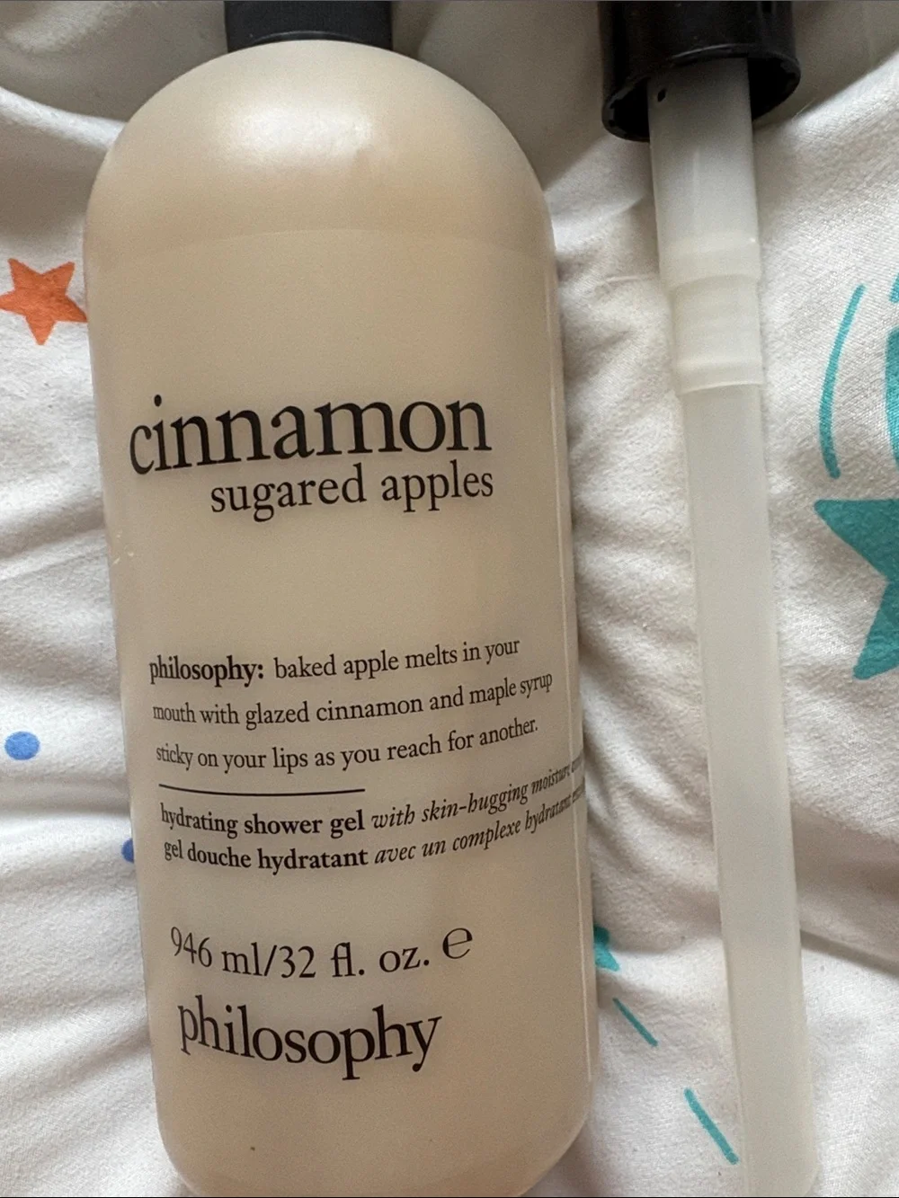 Philosophy sugared cinnamon apples body wash with pump